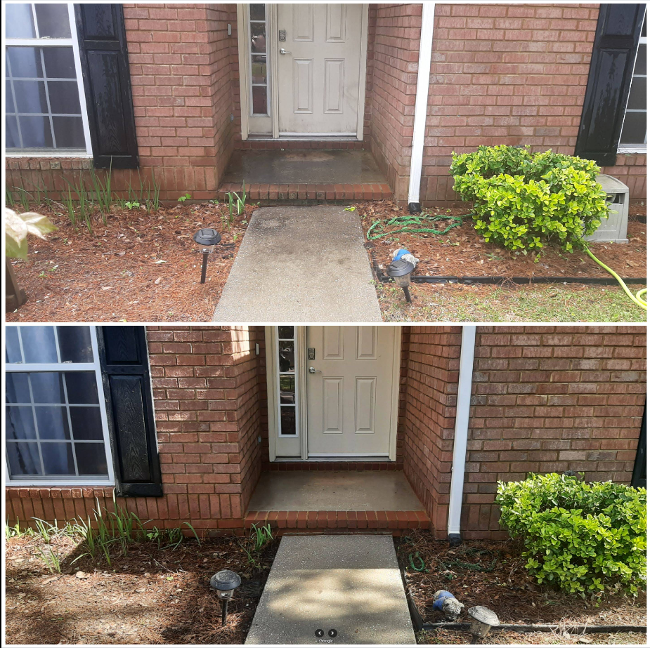 Patio cleaning service